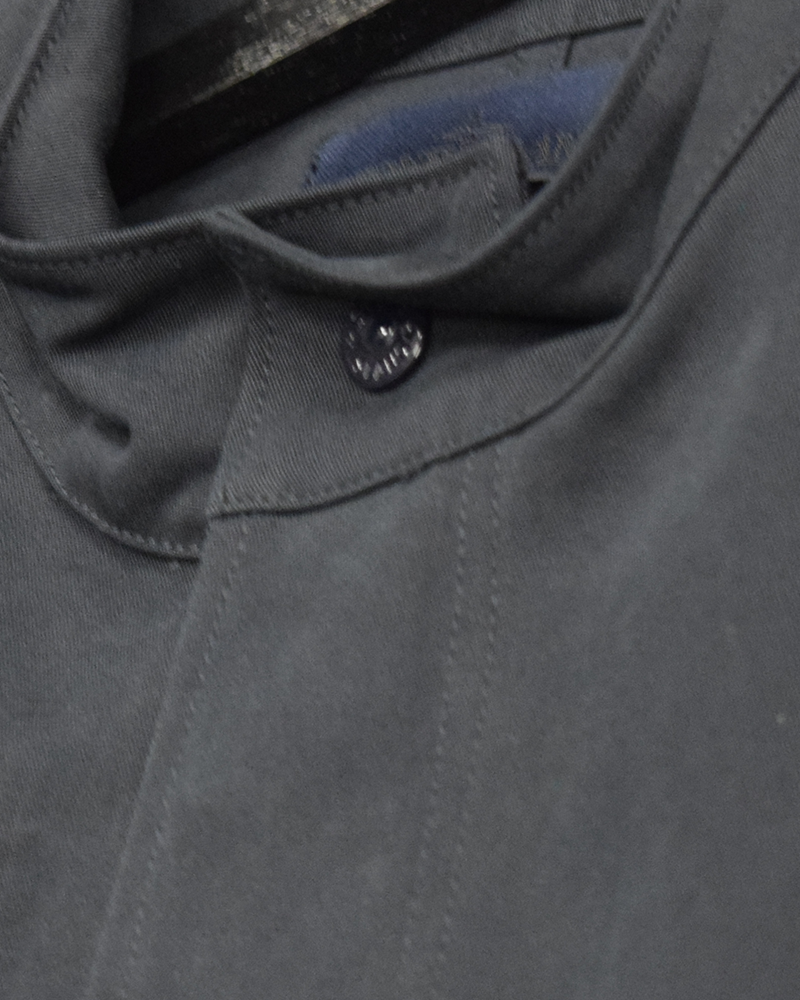 Stone Island Gabardine Doppio Ghost Jacket  Navy Blue