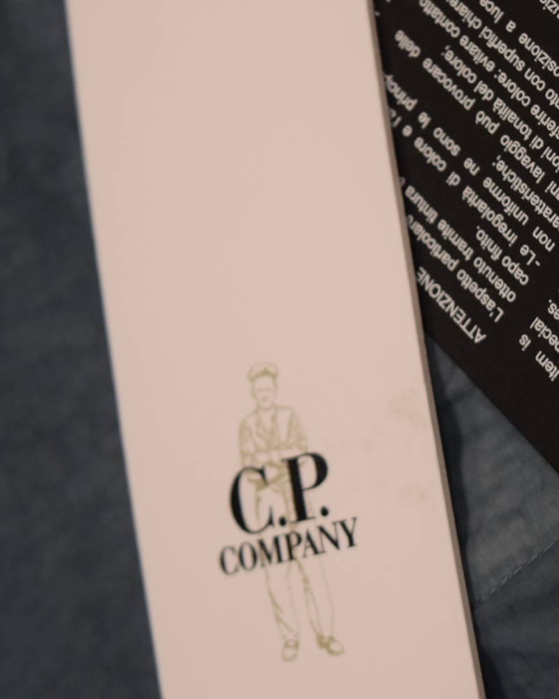 C.P Garbardine Lens Overshirt Grey - XLG