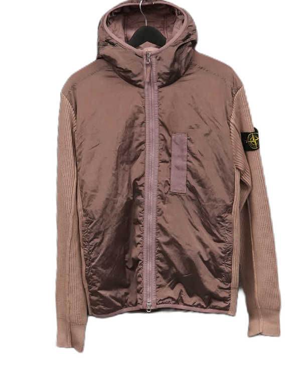 Stone Island Nylon Metal in Econyl Regenerated Nylon with Primaloft TC and Knit Pink