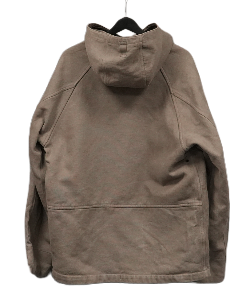 Stone Island Denims Stellina Washed Canvas Jacket Brown - XLG