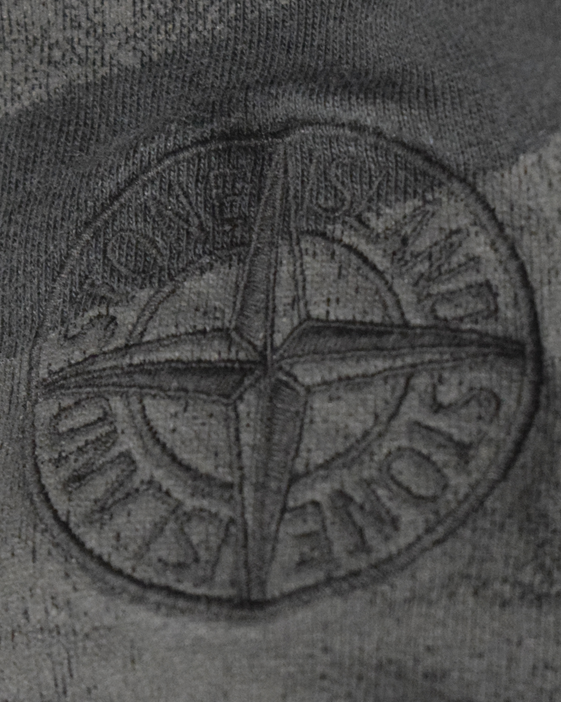 Stone Island Reflective Hoodie Black