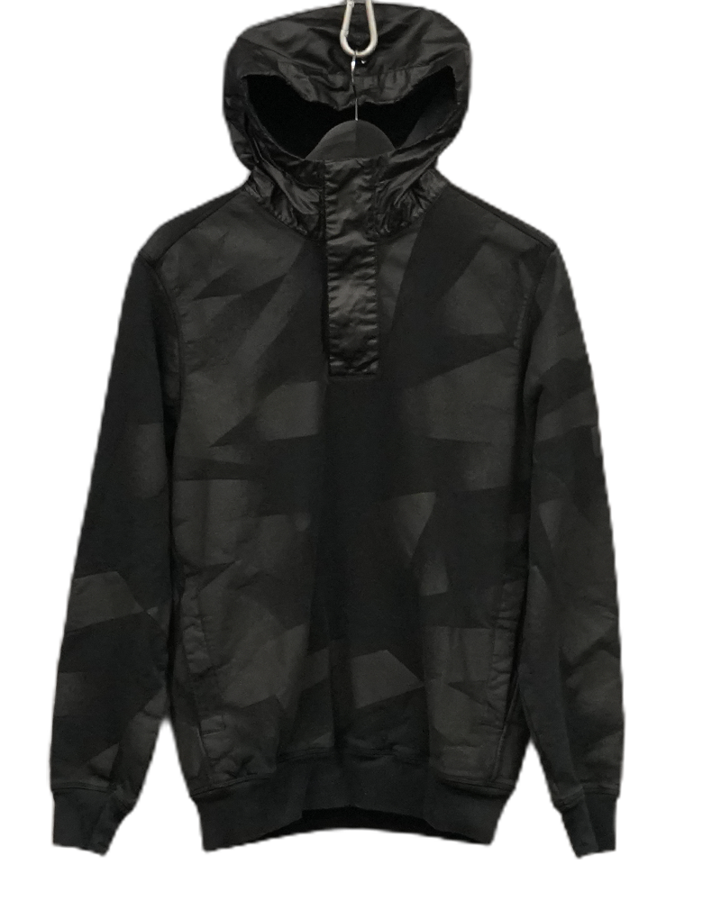 Stone Island Reflective Hoodie Black