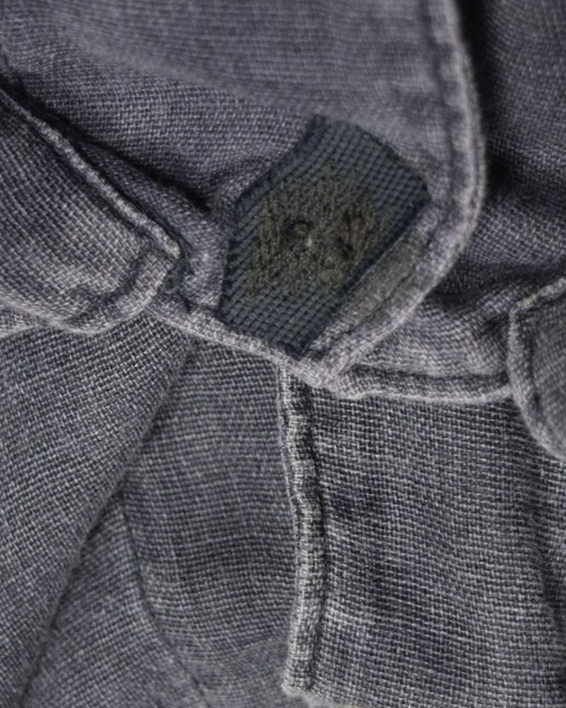 Stone Island Vintage Denim Look Overshirt Blue - L