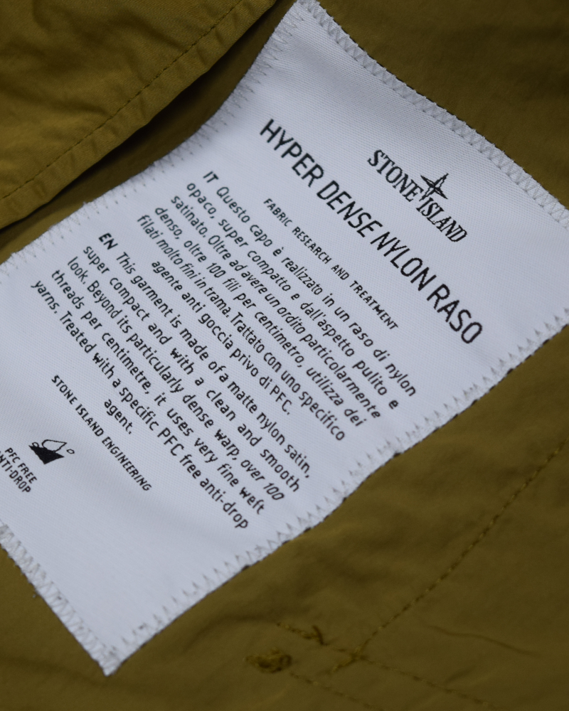 Stone Island Hyper Dense Nylon Raso Gold - Small