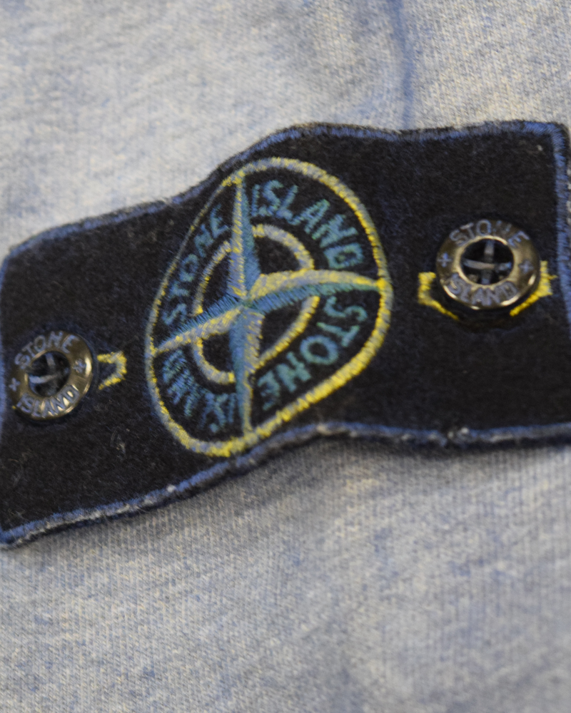 Stone Island Dust Treatment Sweatshirt Blue