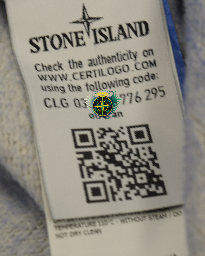 Stone Island Dust Treatment Sweatshirt Blue