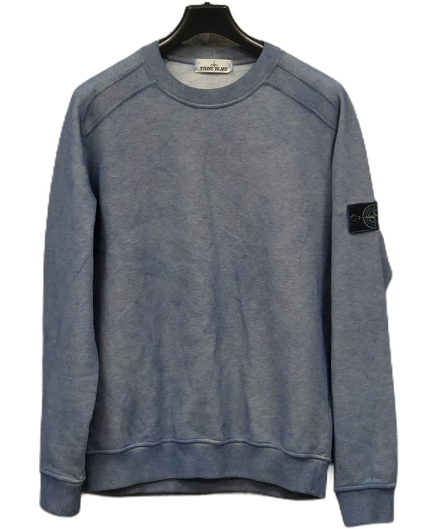 Stone Island Dust Treatment Sweatshirt Blue
