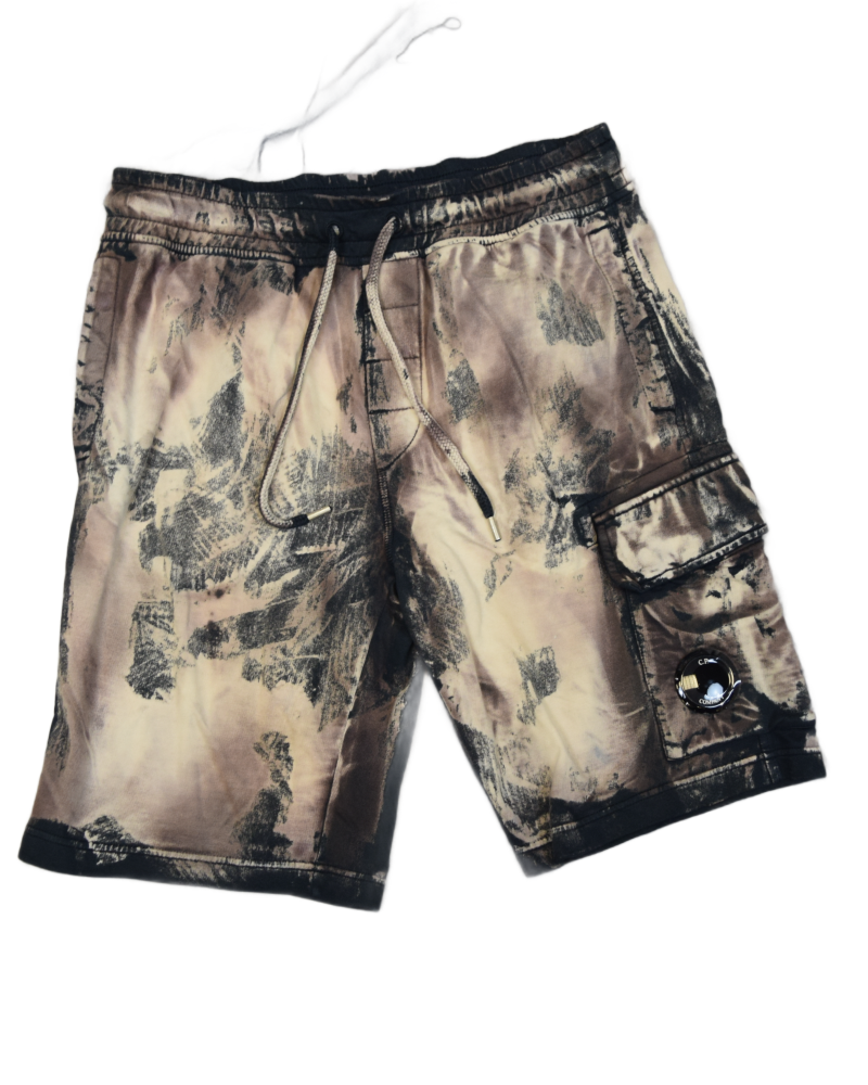 C.P Company X Snowbeast Custom Bemuda Shorts front view