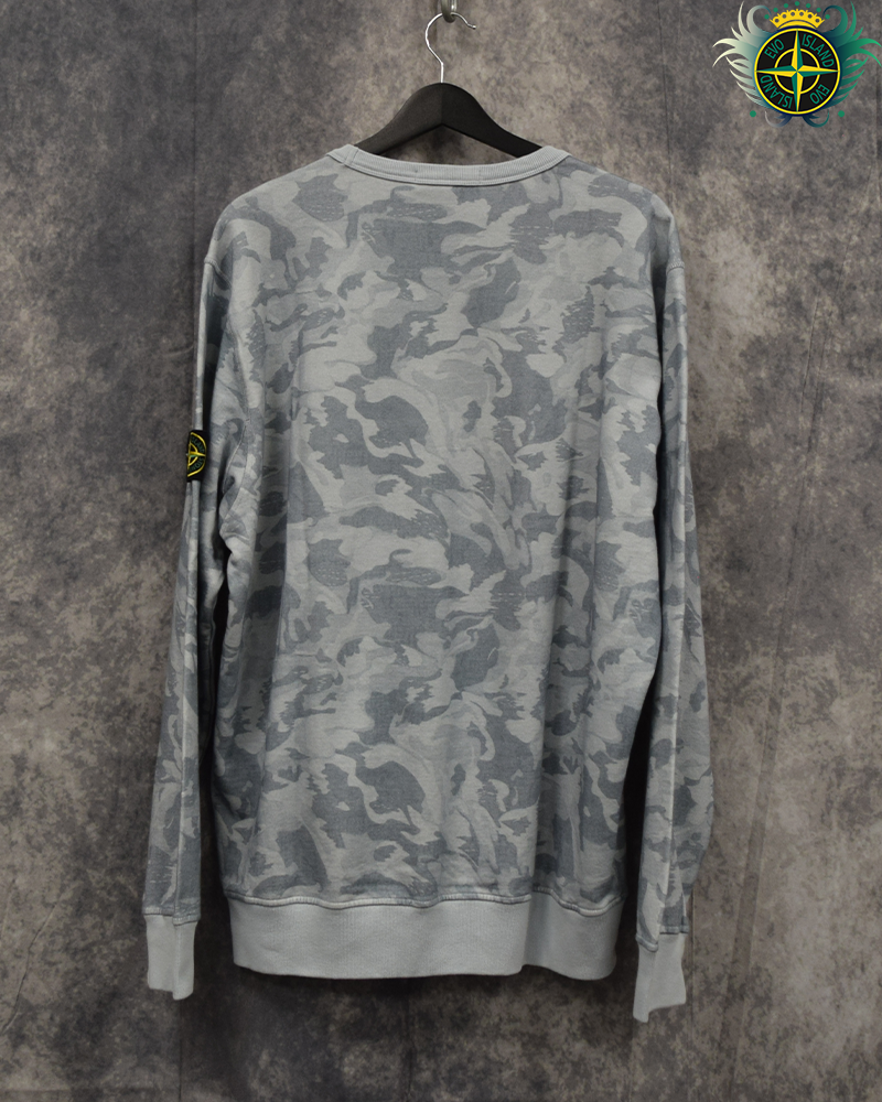 Stone Island Camo Crewneck - XXL