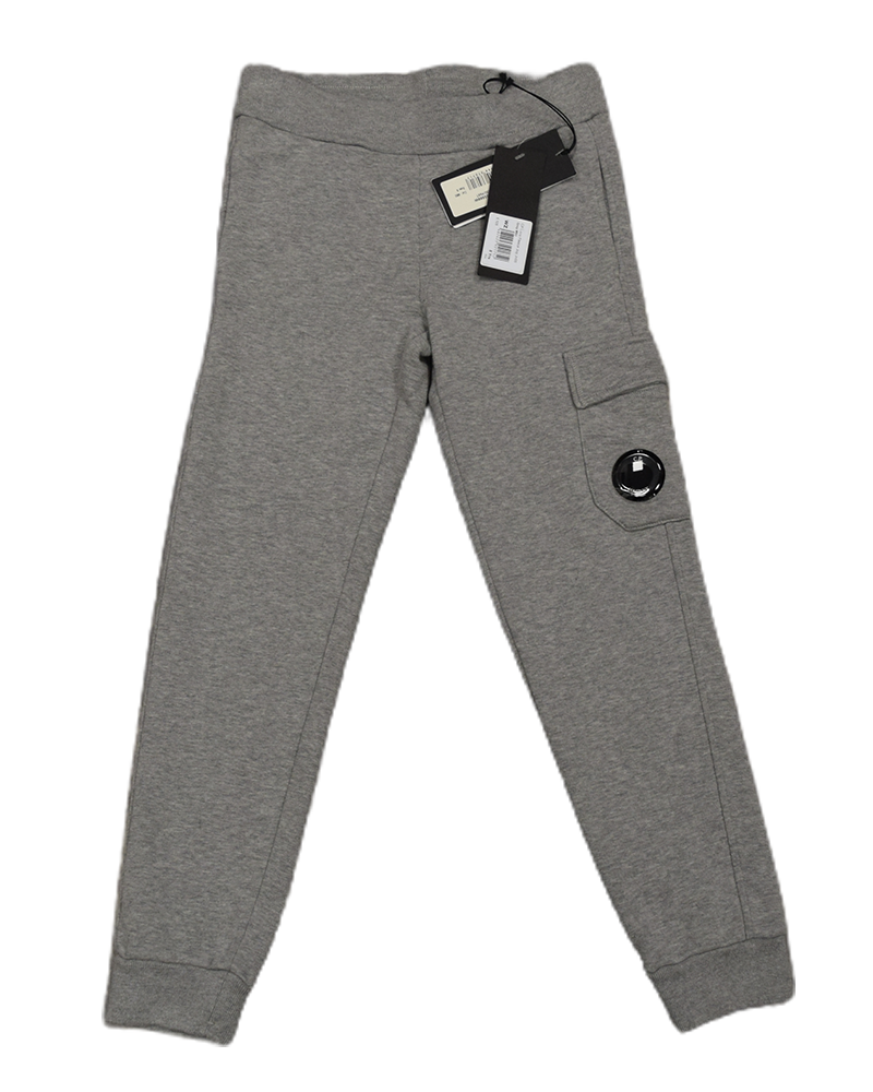 C.P Company Kids Cuffed Lens Joggers Grey