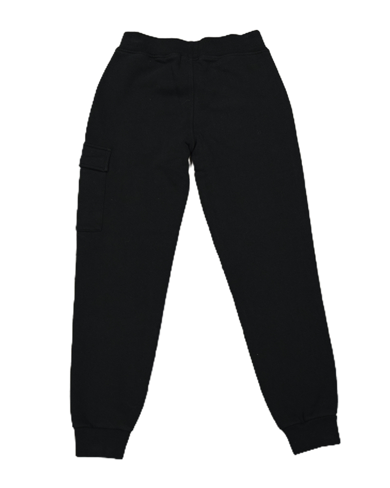 C.P Company Kids Cuffed Lens Joggers Black