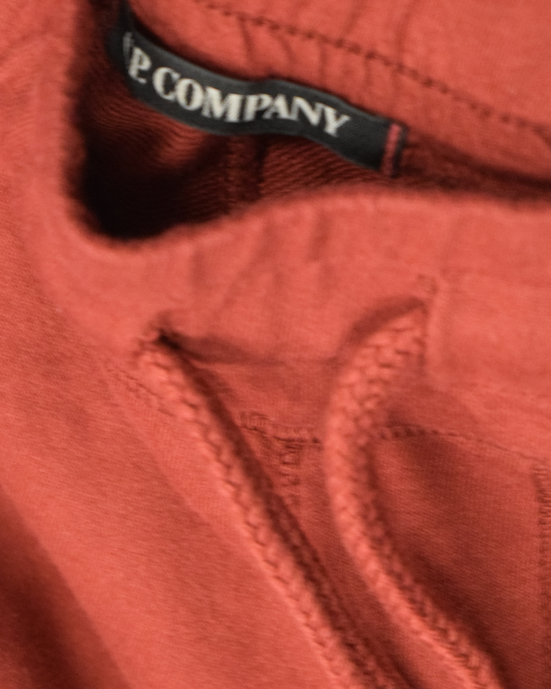 C.P Company Cuffed Lens Joggers Red