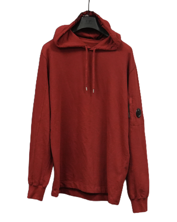 C.P Company Lightweight Lens Hoodie Red