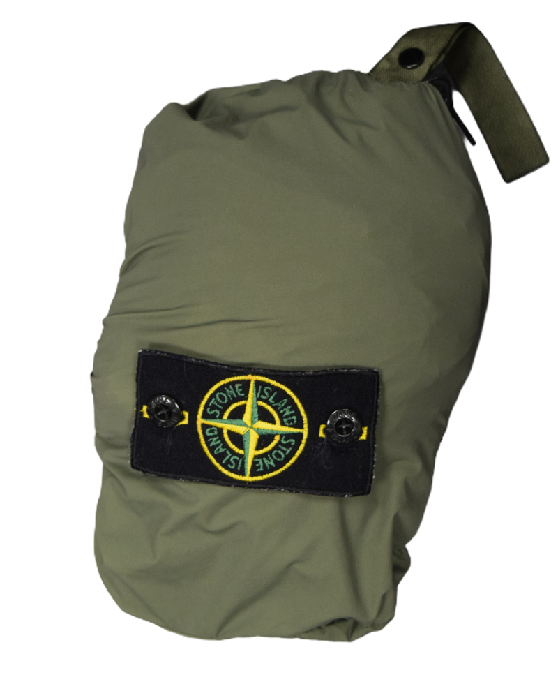 Stone Island Skin Touch Nylon TC Packable Bomber Green - MED