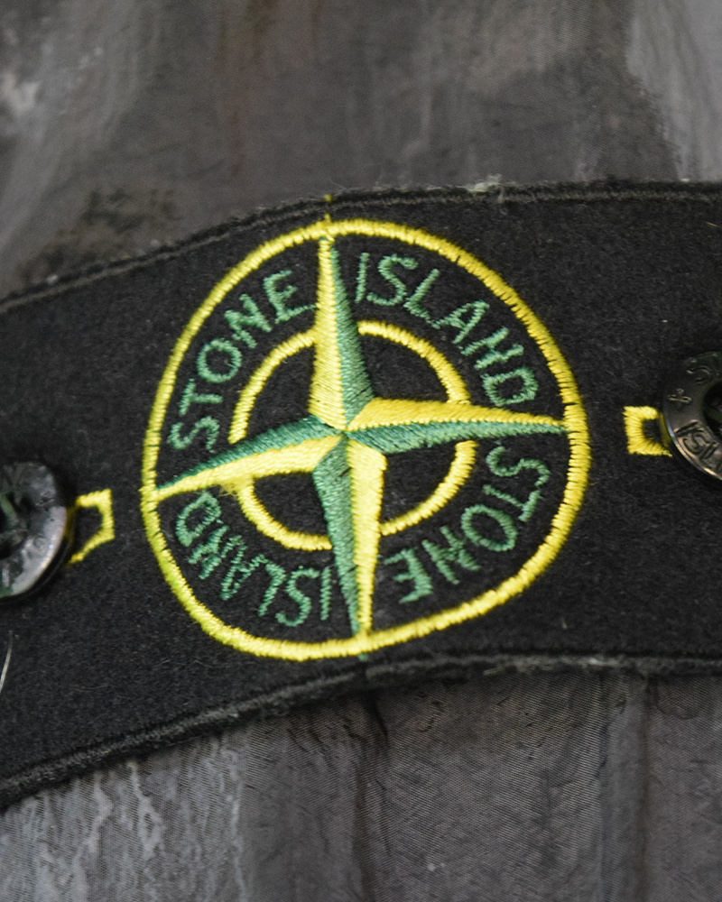 Stone Island Nylon Metal Camo Smock Grey