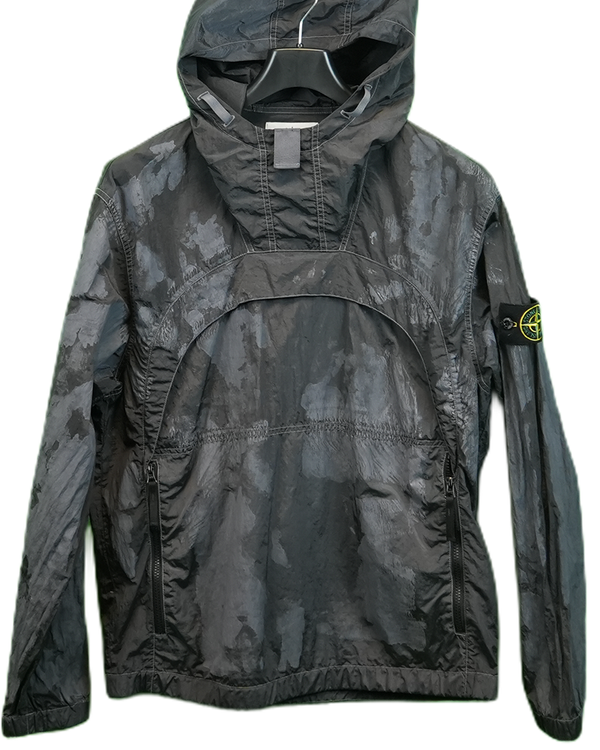 Stone Island Nylon Metal Camo Smock Grey