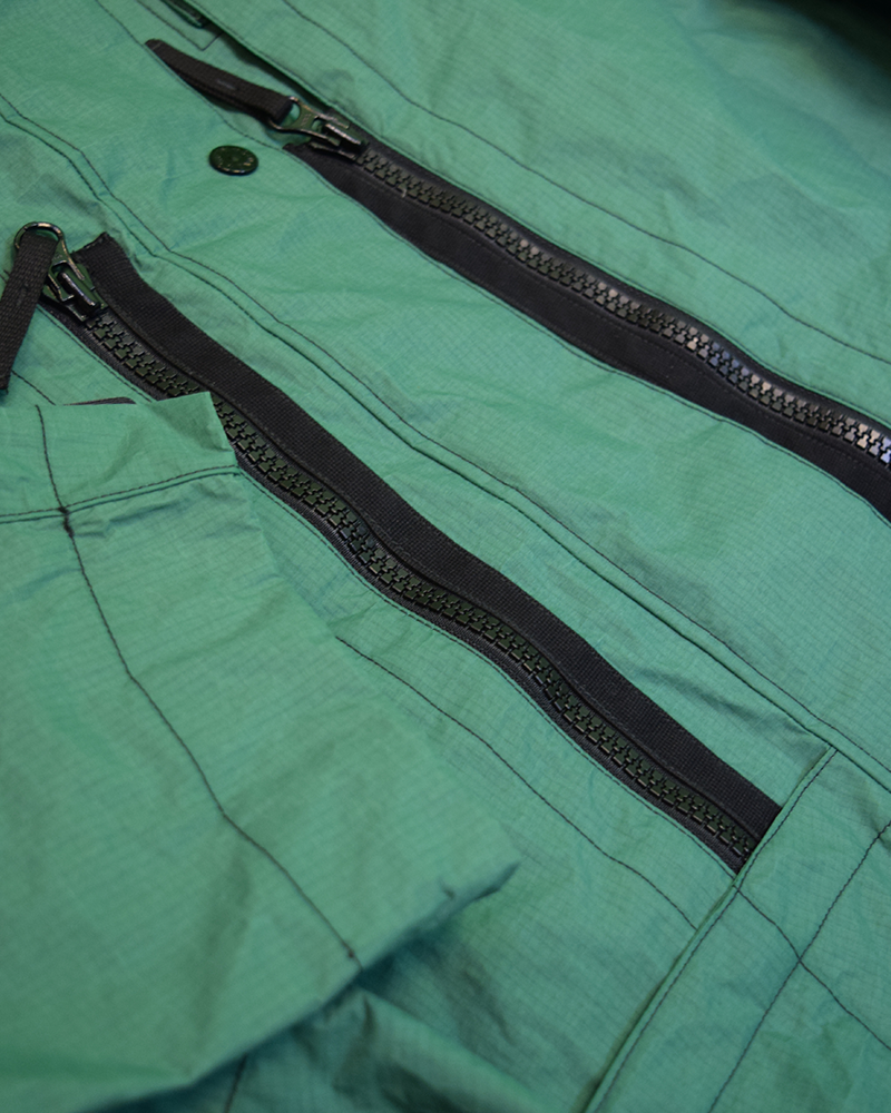 Stone Island Metal Lamina Ripstop Heat Reactive Green