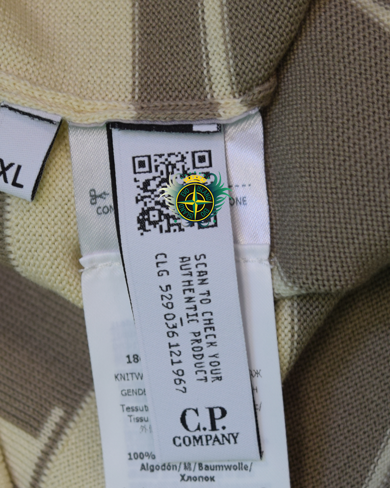 C.P x Palace Lightweight Knit Cream