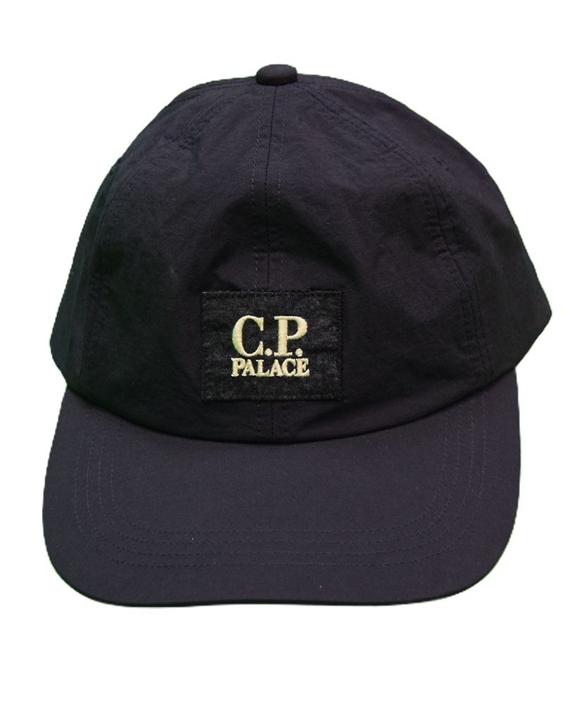 C.P Company x Palace Baseball Goggle Cap Navy Blue