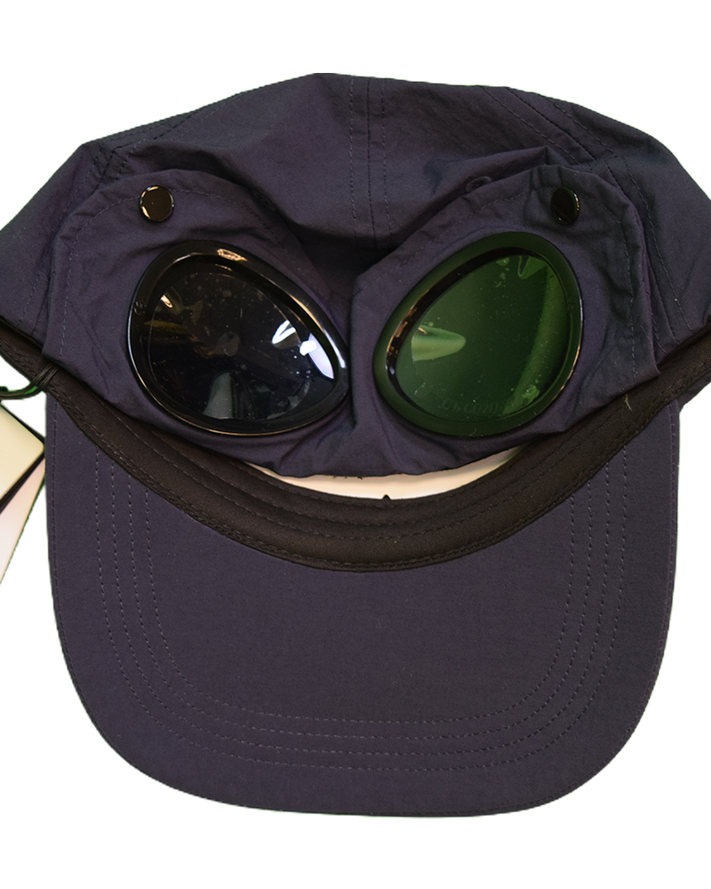C.P Company x Palace Baseball Goggle Cap Navy Blue