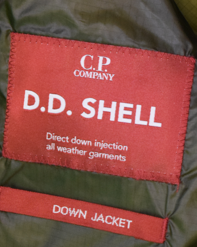 C.P Company D.D Shell Gilet Khaki