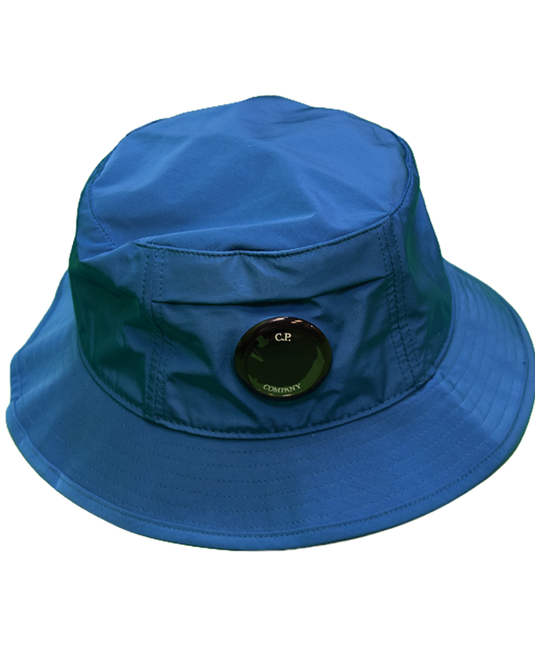 C.P Company Chrome R Bucket Hat Blue