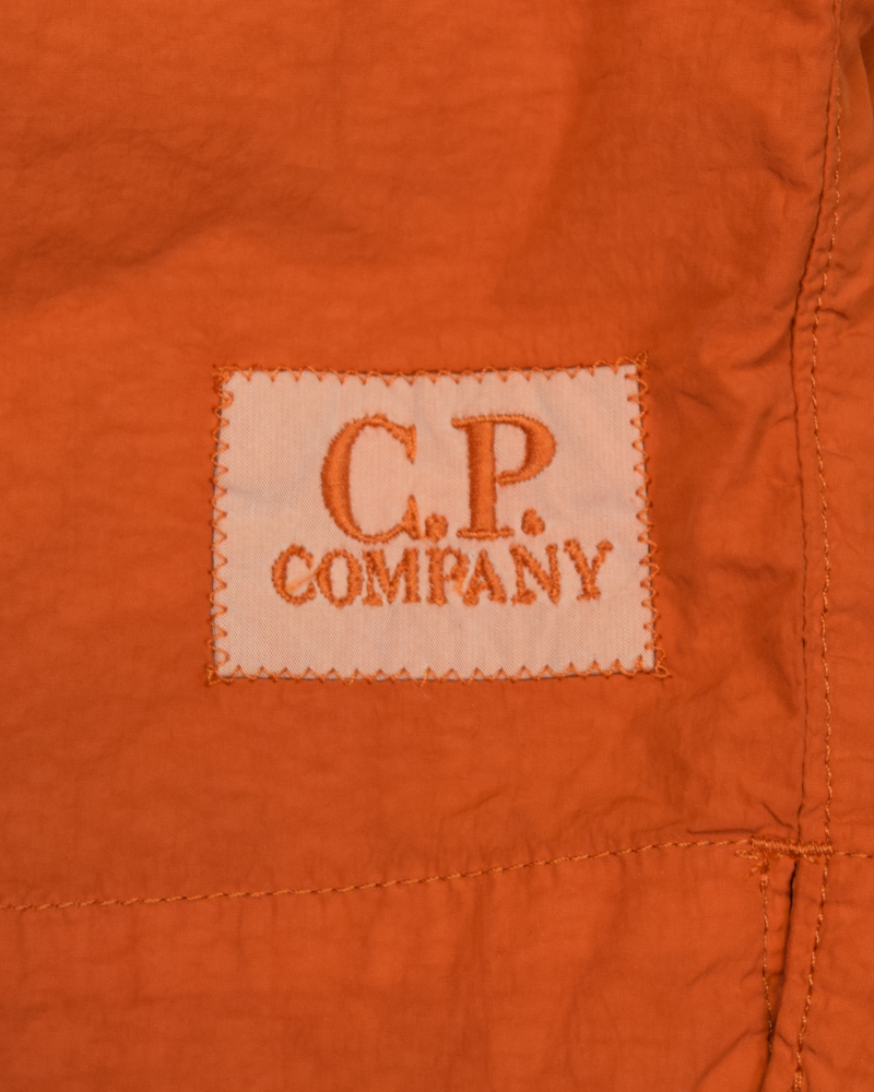 C.P Company Flatt Nylon Swim Shorts Orange