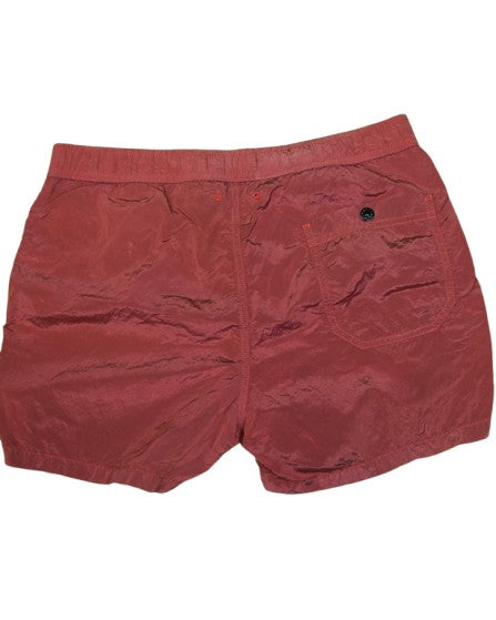 Stone Island Nylon Metal Patch Project Swim Shorts detail view