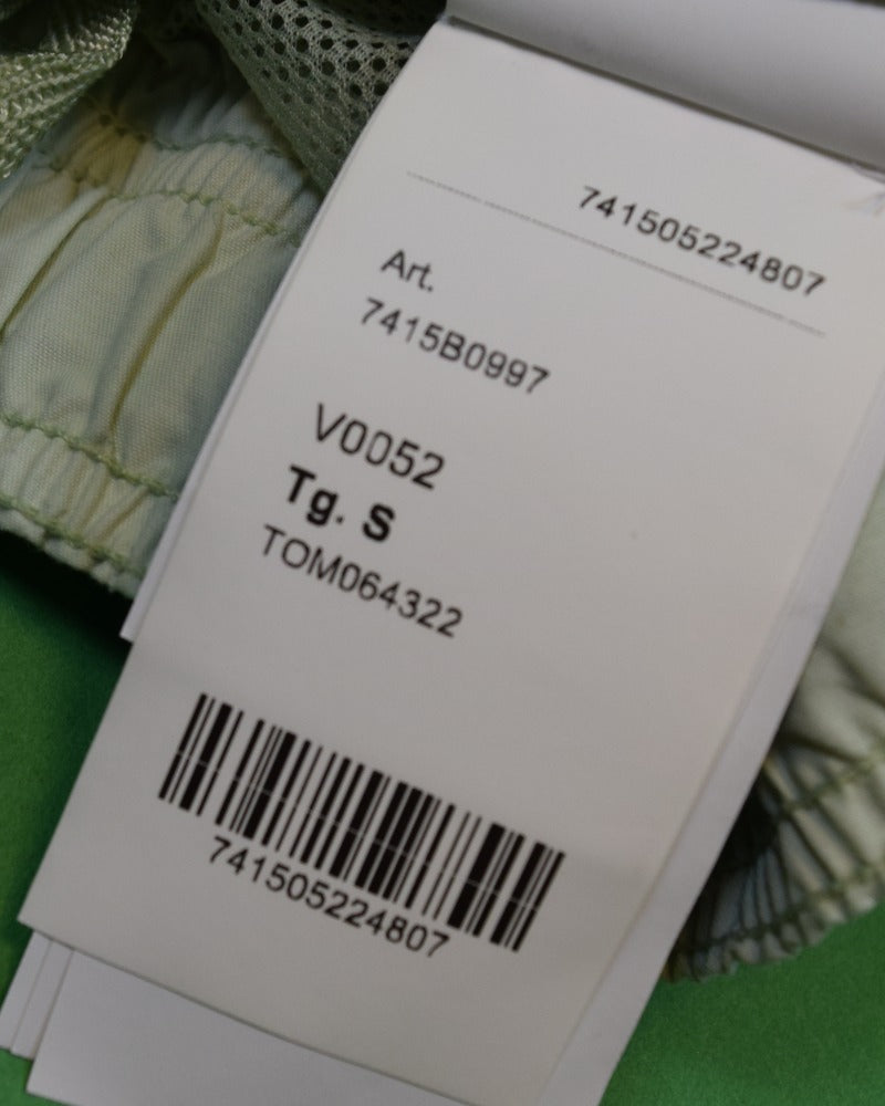 Stone Island Bermuda Swim Shorts Mint Green detail view