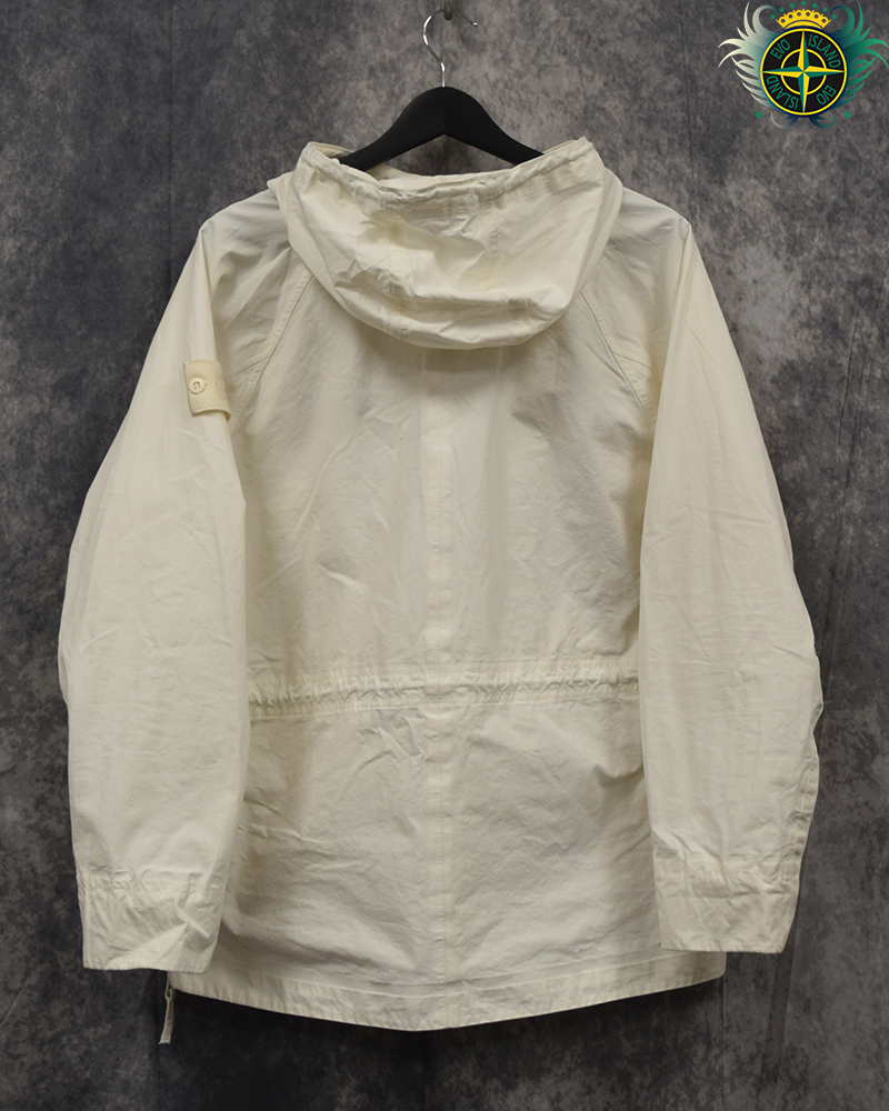 Stone Island O Ventille Ghost Piece Smock Cream - M