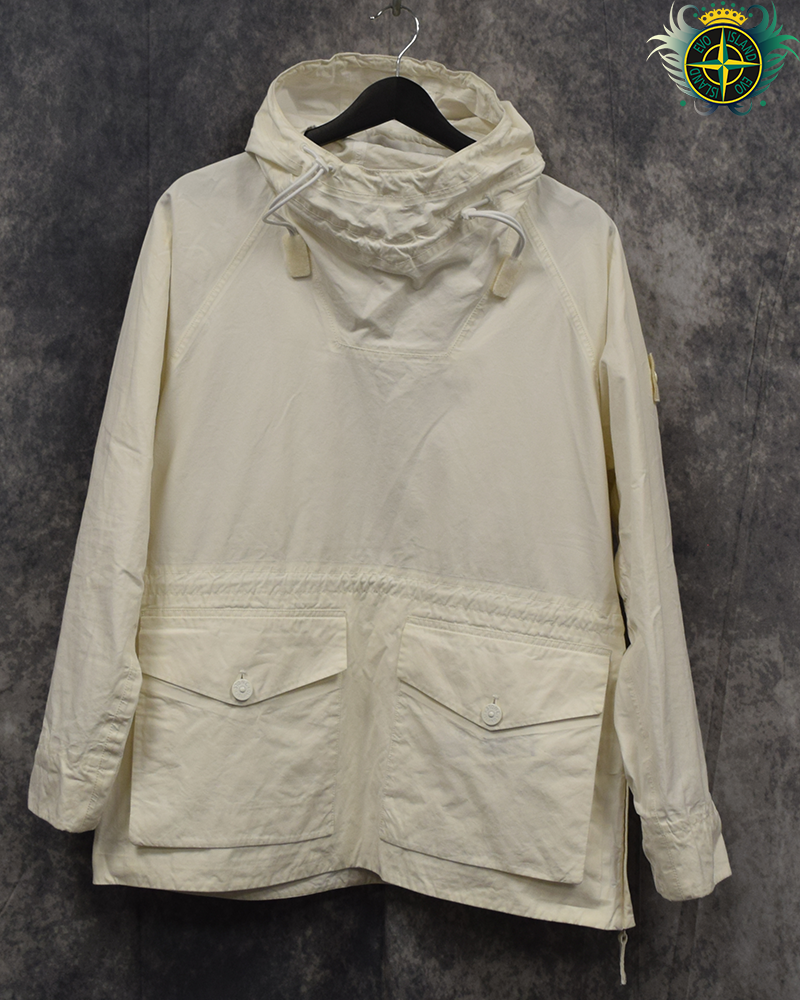 Stone Island O Ventille Ghost Piece Smock Cream - M