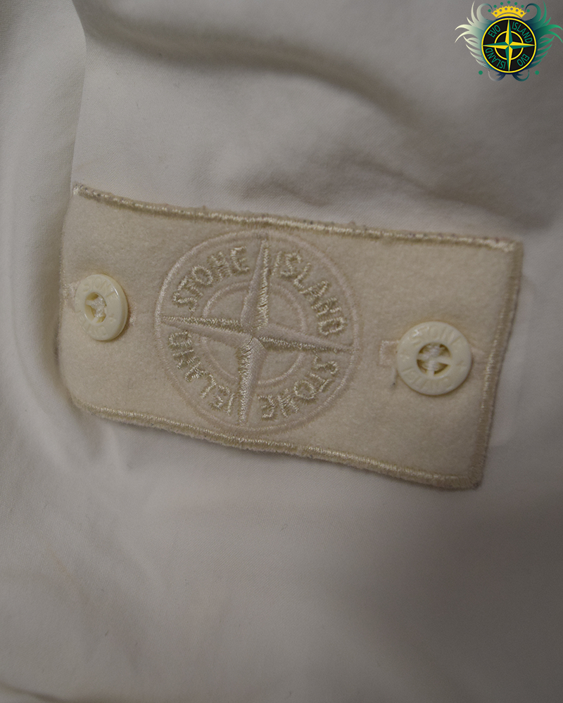 Stone Island O Ventille Ghost Piece Smock Cream - M
