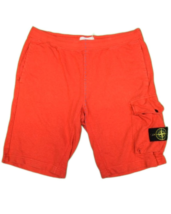 Stone Island Bermuda Shorts Red front view
