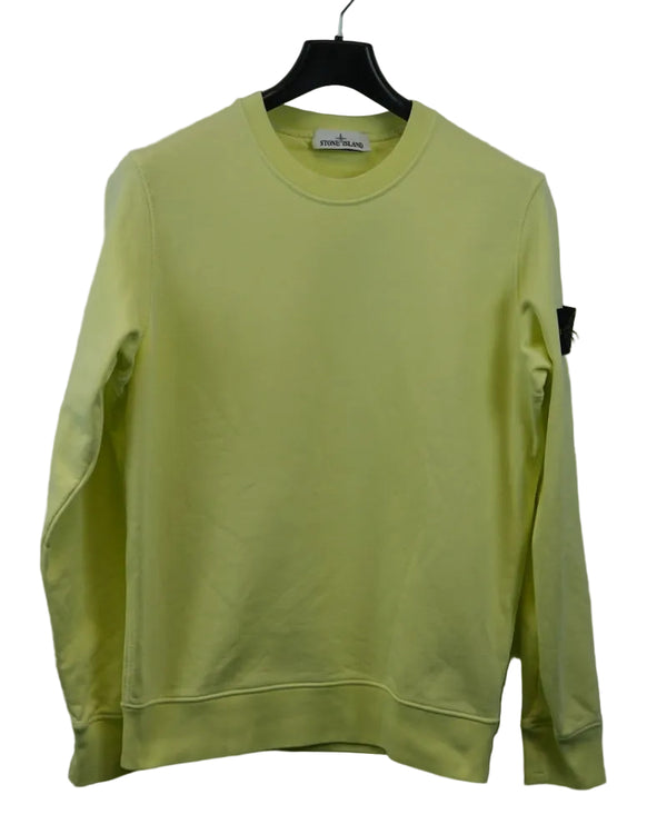 Stone Island Crewneck Sweatshirt Yellow back view