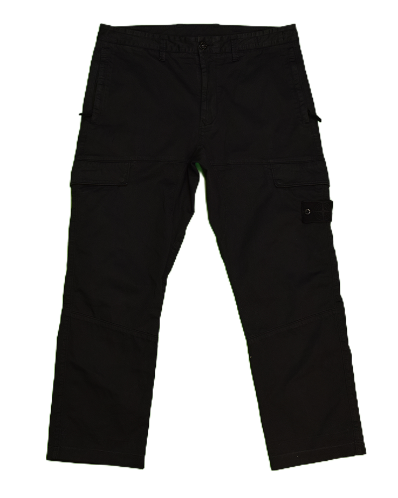 Stone Island Ghost Cargos Black