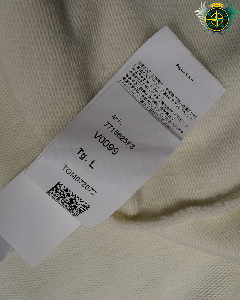 Stone Island O Ventille Ghost Piece Smock Cream - M