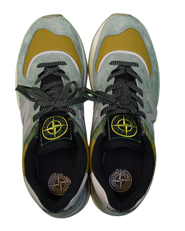 Stone Island x New Balance 574 Legacy Light Green