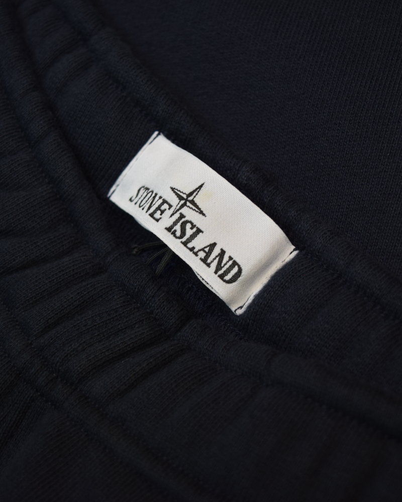 Stone Island Marina Cuffed Joggers Navy Blue detail view