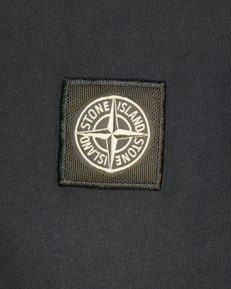 Stone Island Compass Patch T-Shirt Black detail view