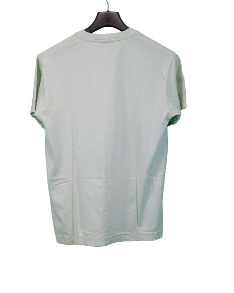 Stone Island Compass Patch T-Shirt Lime