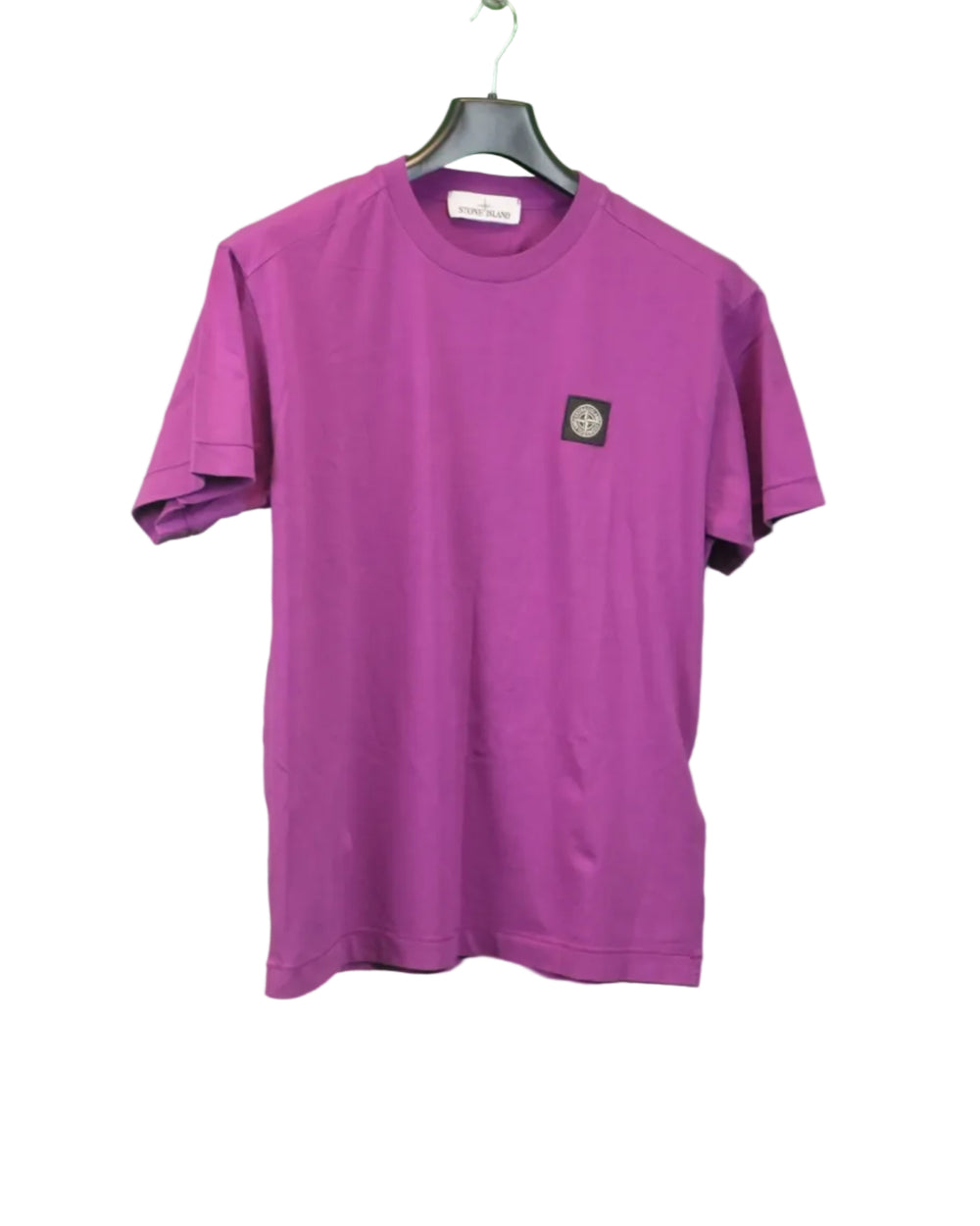 Stone Island Compass Patch T-Shirt Purple