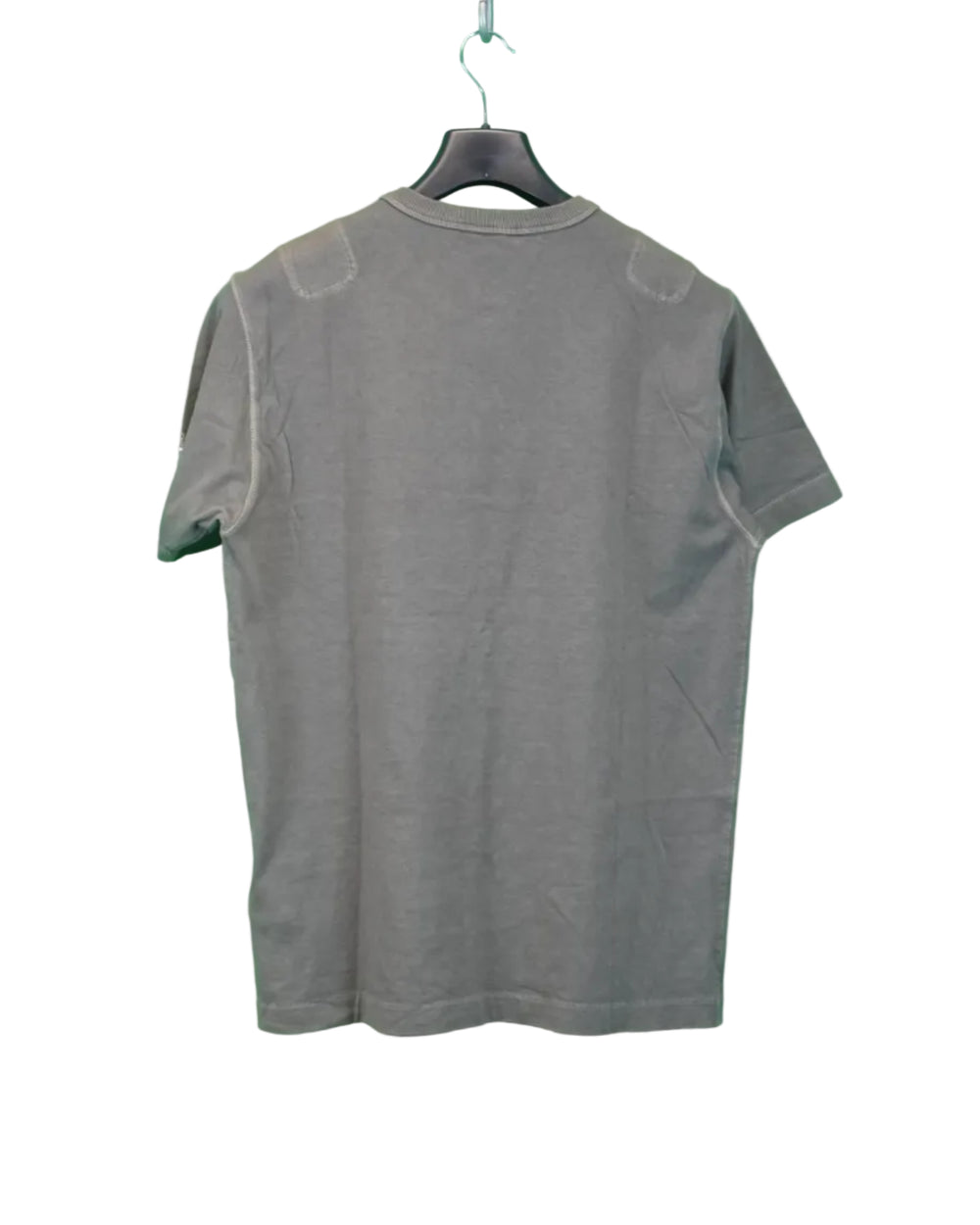 Stone island Garment Dyed Henley T-Shirt khaki