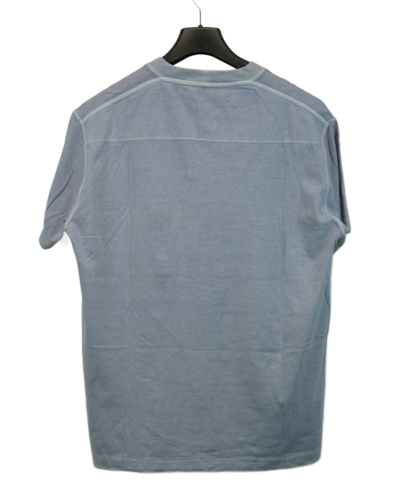 Stone island compass patch T-Shirt grey back view