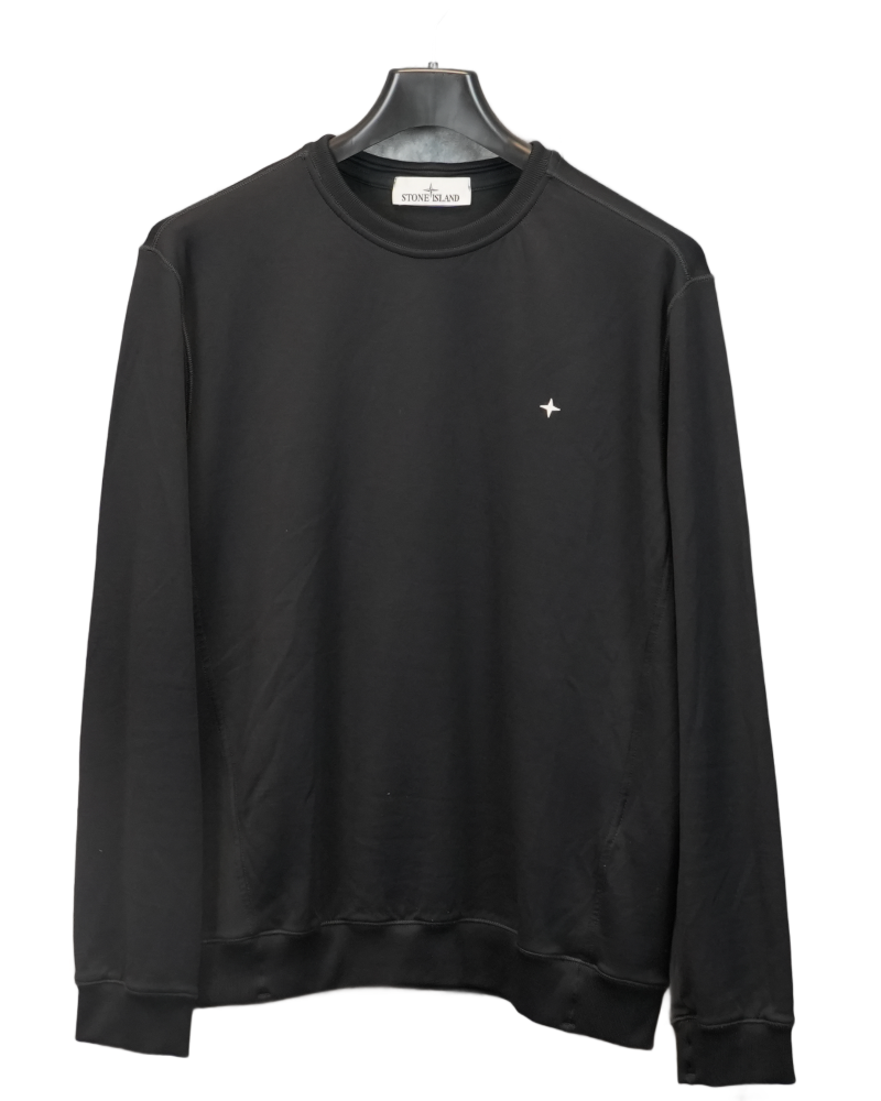 Stone Island Stellina Sweatshirt Black front view