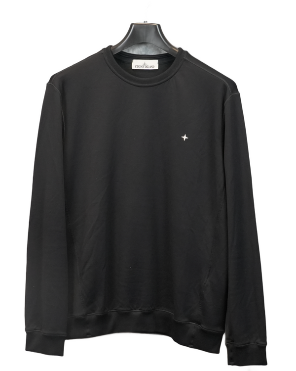 Stone Island Stellina Sweatshirt Black front view