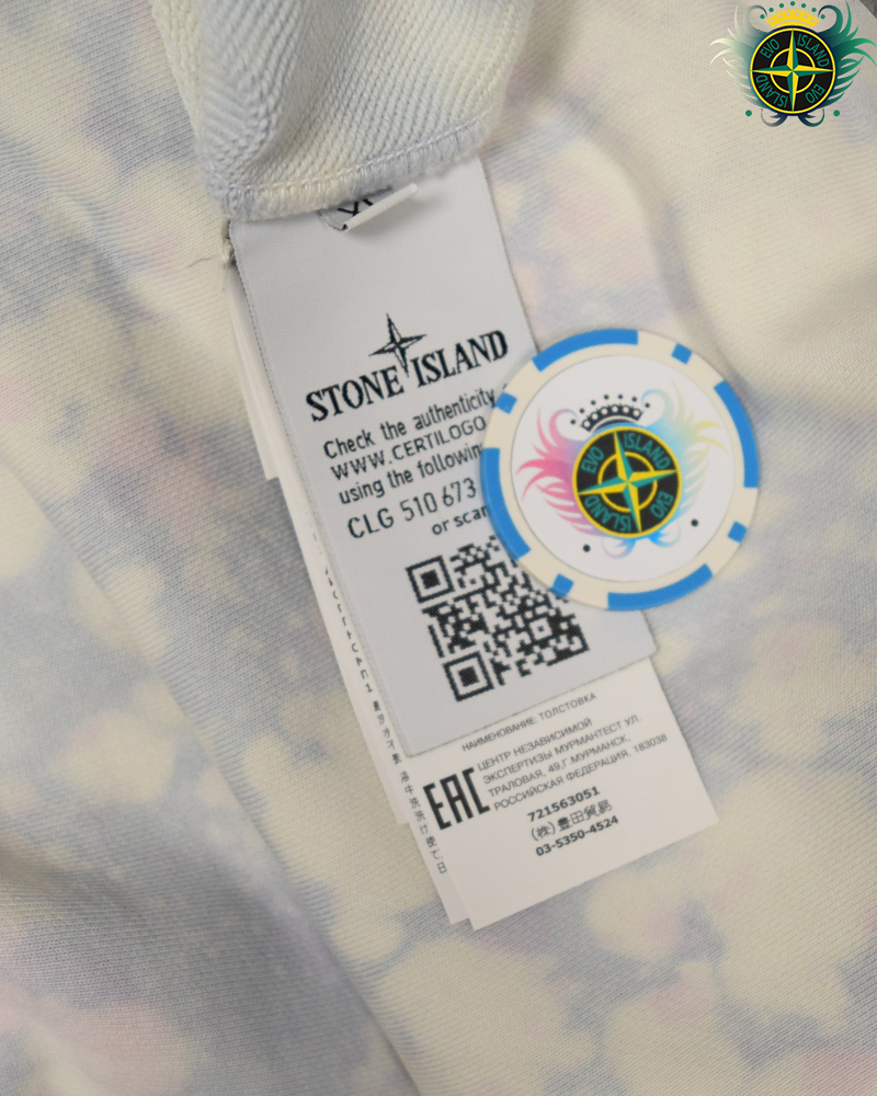 Stone Island Custom Bubblegum Crewneck - XL