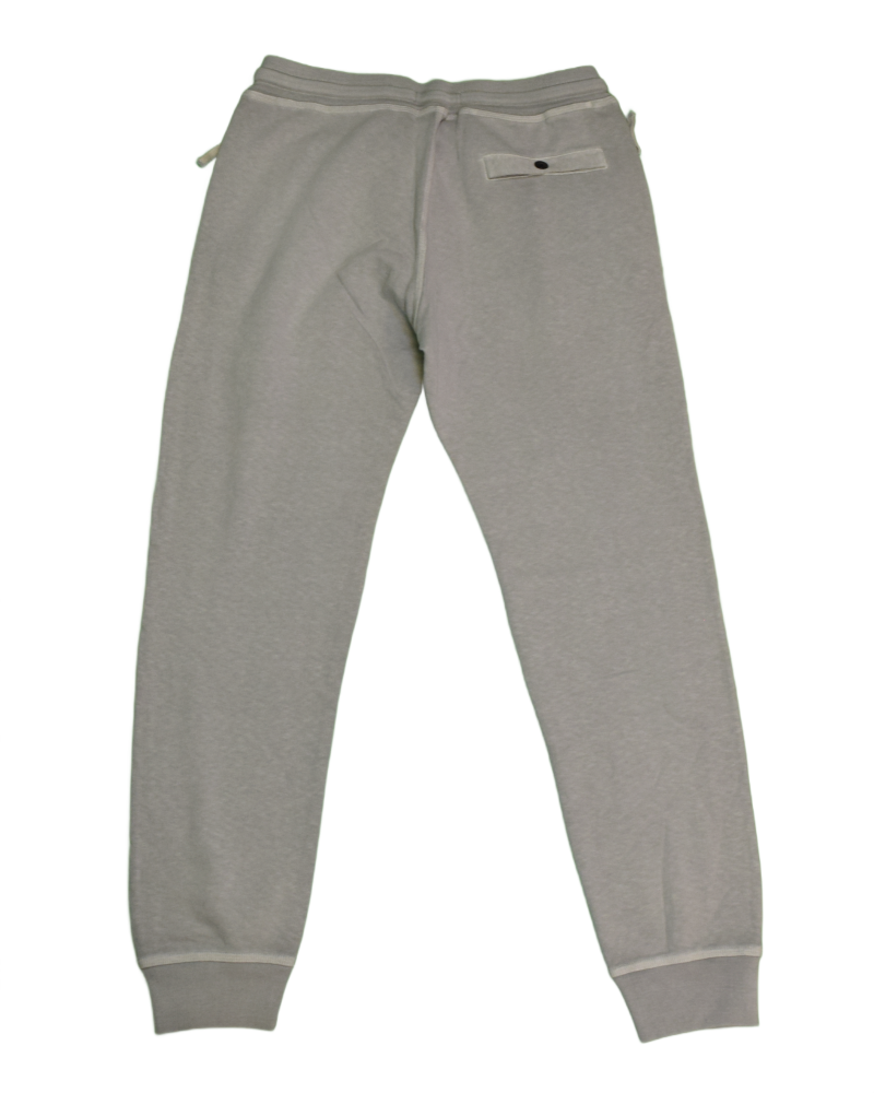 Stone Island Compass Patch Cuffed Joggers stone back view