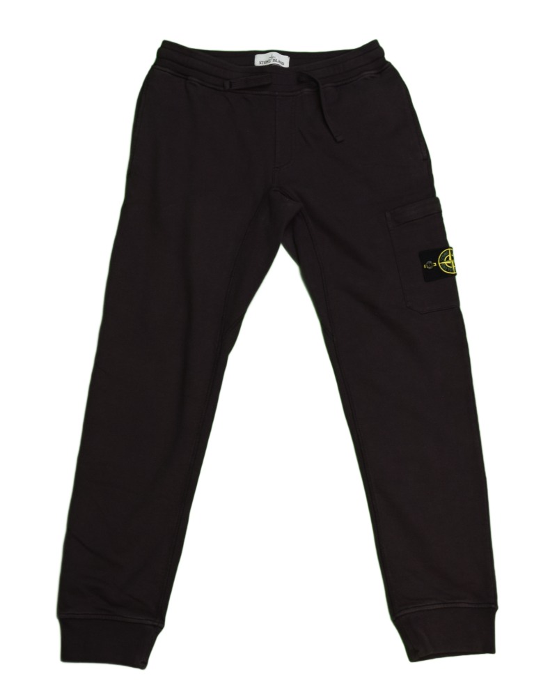 Stone Island Cargo Pocket Cuffed Joggers Brown front view