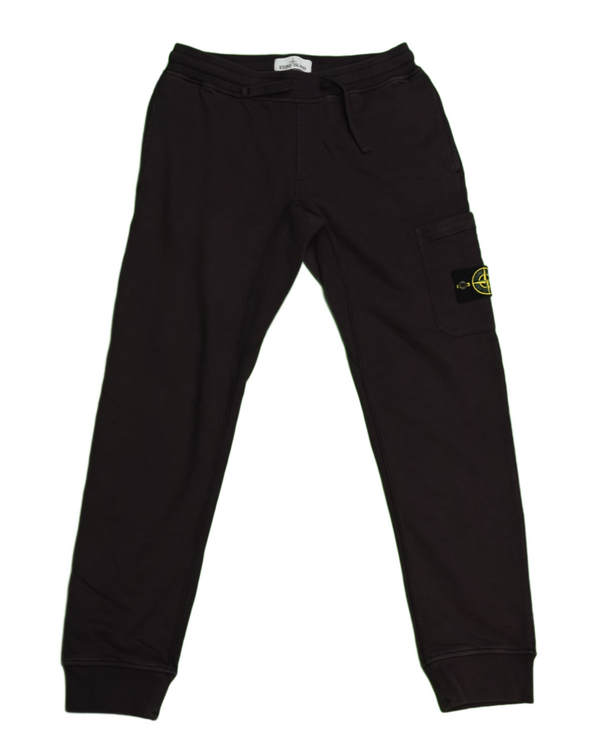 Stone Island Cargo Pocket Cuffed Joggers Brown front view