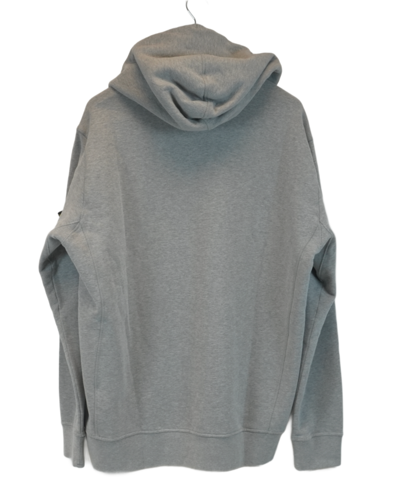 Stone Island Full Zip Hoodie Grey back view